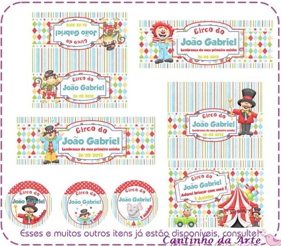 Pacote com 5 Artes